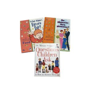 Vintage Childrens Question & Answer Books Lot Of 3